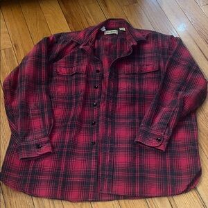 L.L. Bean Flannel Button-Up Shirt